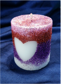 Can I use edible glitter for Soy candles? : r/candlemaking